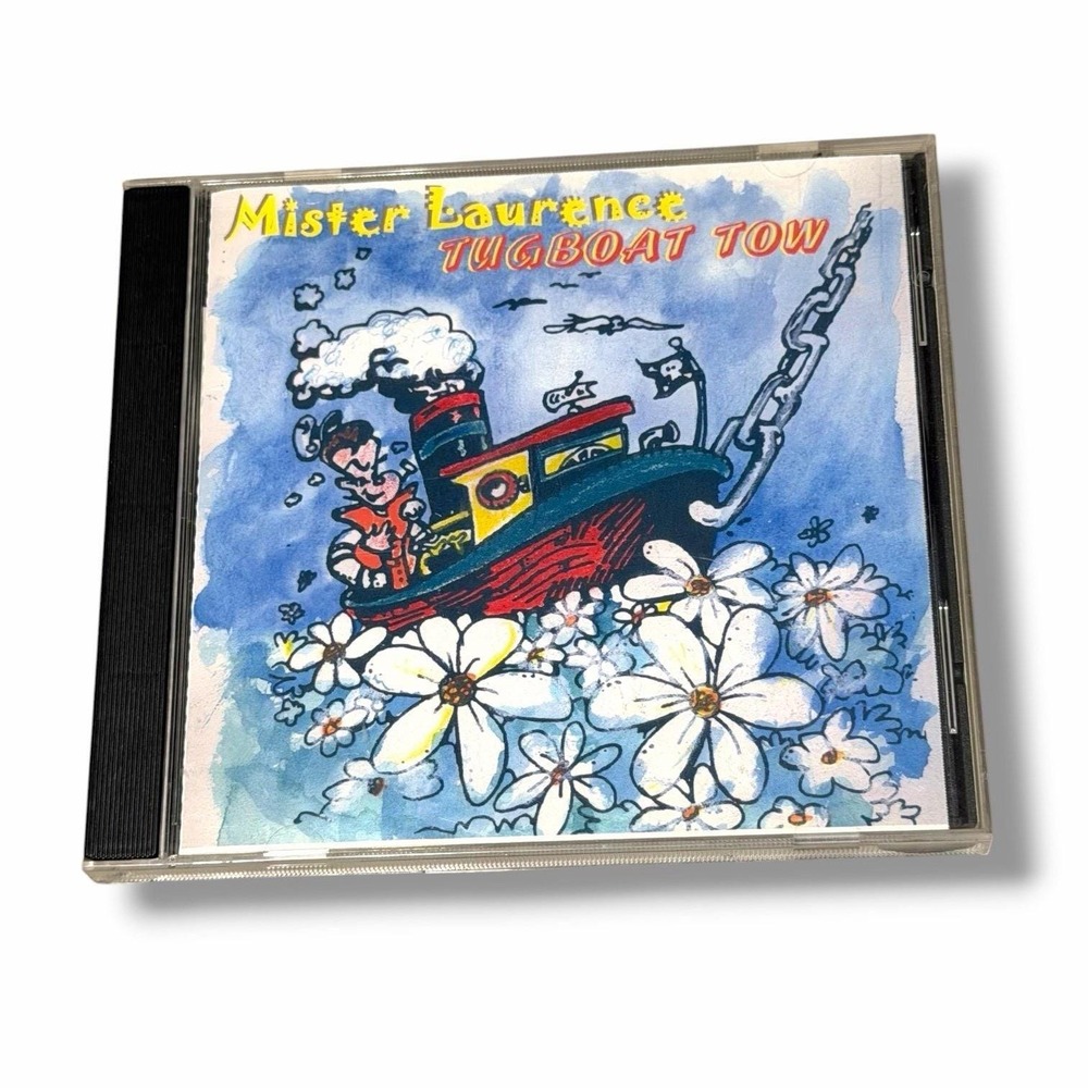 Mister Laurence Tugboat Tow Childrens Pop 2000 CD Signed Autographed